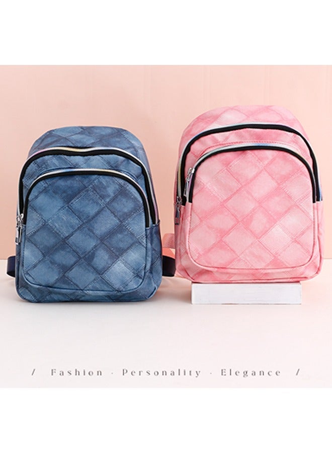 Dream Color Trendy Rhomboid Backpack