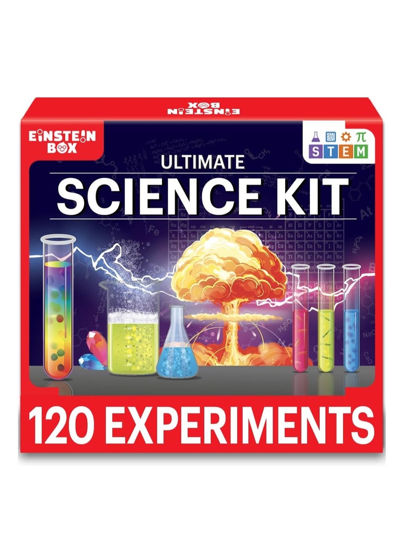 Einstein Box Science Experiment Kit for Kids Age 8-12-14 | STEM Projects for Kids Age 8-12 | STEM Toys | Chemistry Kit Set for 8-10-12-14 Year Olds