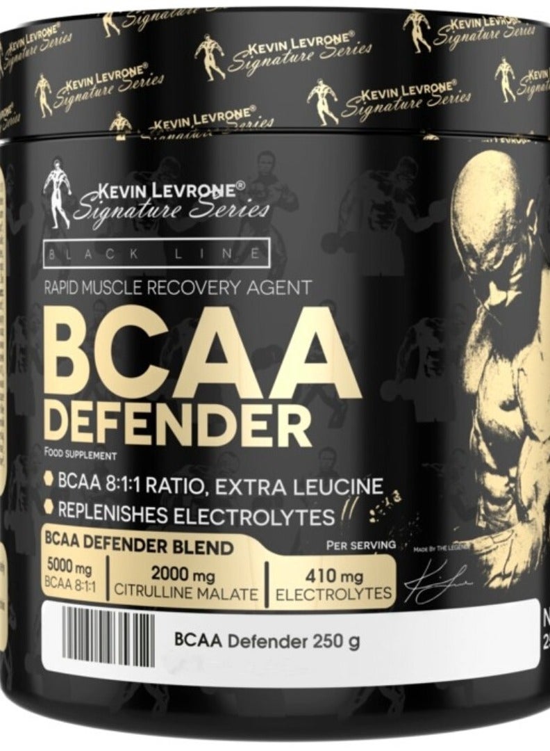 Kevin Levrone BCAA defender, Extra Leucine, Orange Flavor,  25 serving, 250g