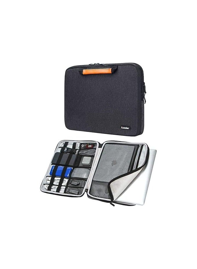 Handle Laptop Briefcase Shoulder Bag Electronic Accessories Organizer Messenger Carrying Case Laptop Sleeve Protective Bag
