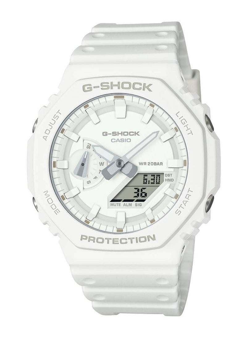 G-Shock Analog-Digital Resin Band Watch GA-2100-7A7DR