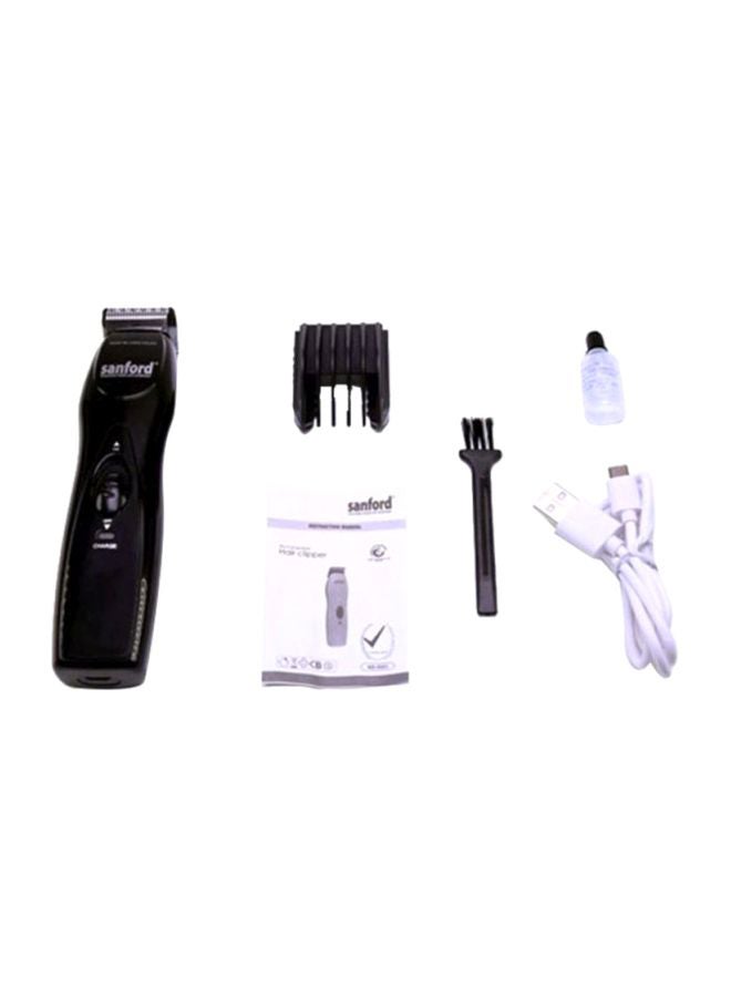 Rechargeable Hair Clipper Black/White/Brown