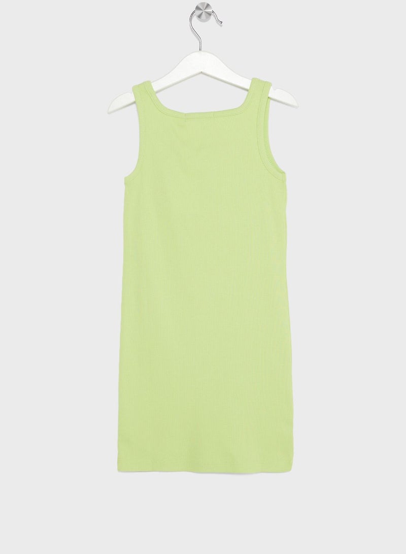 Kids Logo Tank Dress