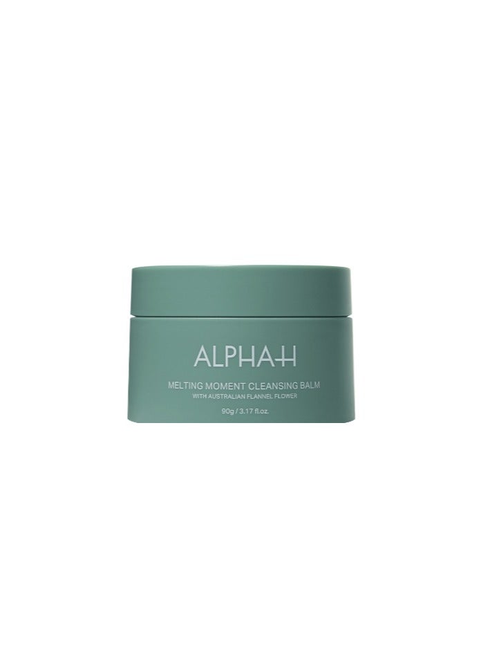 ALPHA-H MELTING MOMENT CLEANSING BALM 2024 LIMITED EDITION- FLANNEL FLOWER