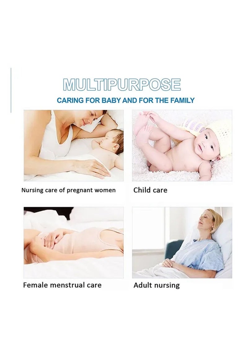 A to Z - Disposable Changing Mat size (45cm x 60cm) Large- Premium Quality for Baby Soft Ultra Absorbent Waterproof - Pack of 115 -Lavender