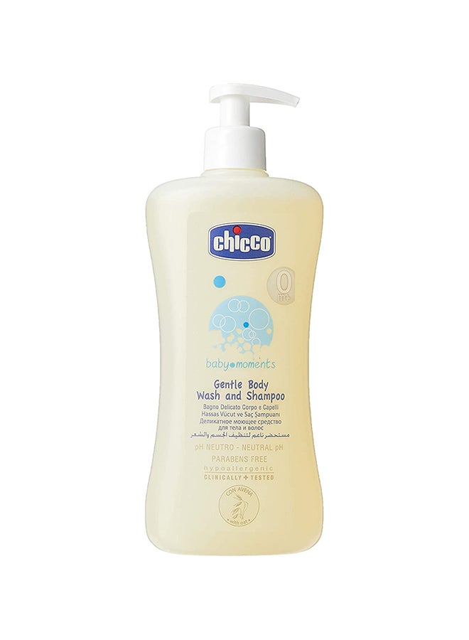 Gentle Body Wash & Shampoo 0m+, 200ml