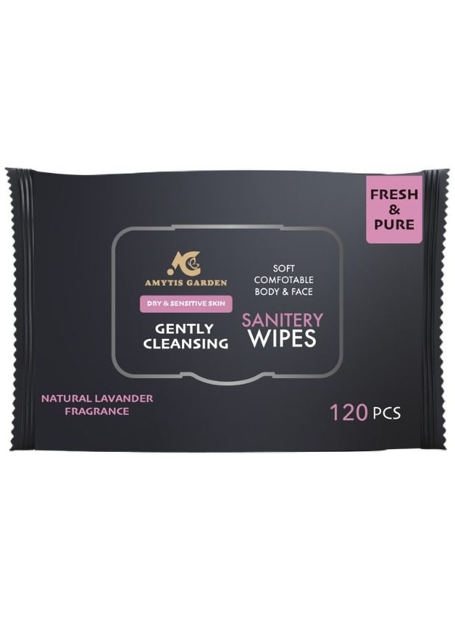 Pure Clean Makeup Remover Wipes 120 Pieces