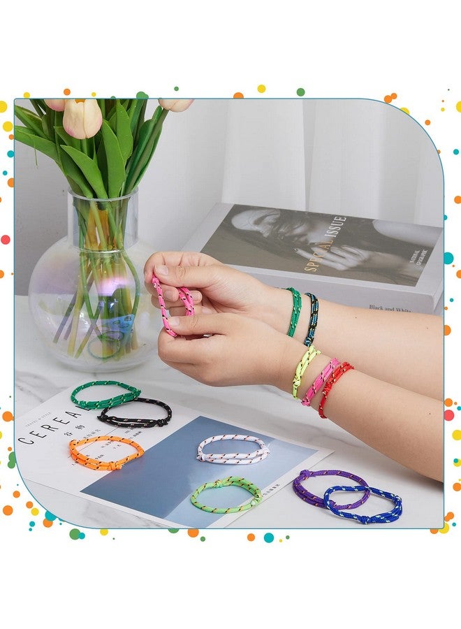 360 Pcs Neon Rope Woven Adjustable Friendship Bracelets Kids Rope Bracelets Bulk Bracelets Neon Bracelet In 12 Assorted Neon Colors For Girls Adults Goody Bag Birthday Party
