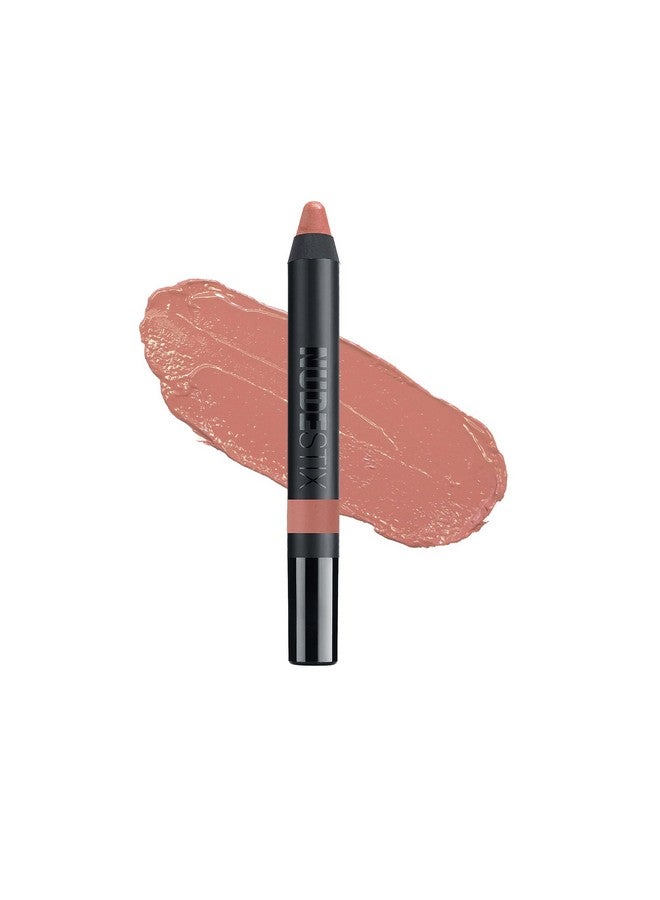 Gel Color Lip + Cheek Balm Creamy Sheer Tinted Lip Gloss + Lip Liner + Cheek Blush Multi Use Makeup Pencil Stick Hydrating High Shine Tint Shade: J Mama 0.10 Oz (2.8 G)