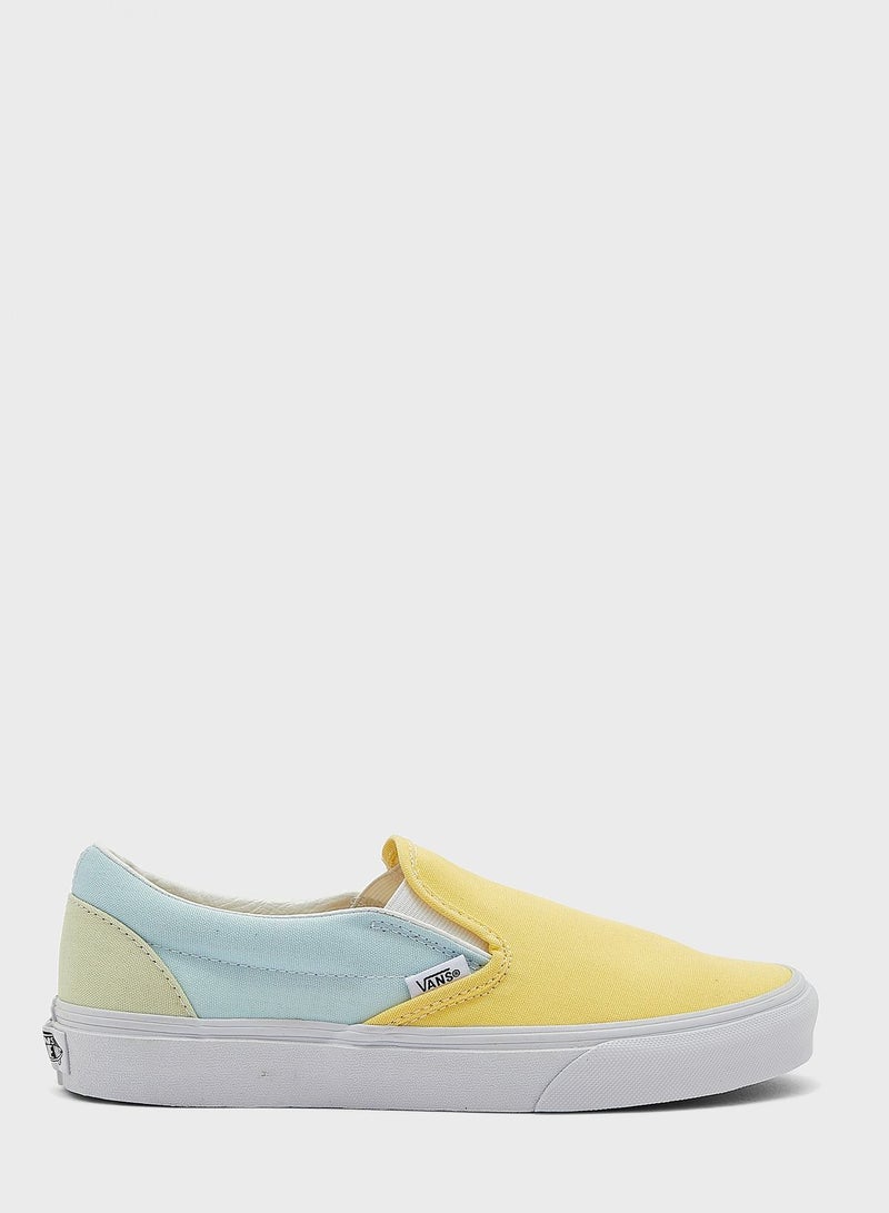 Pastel Block Classic Slip-Ons