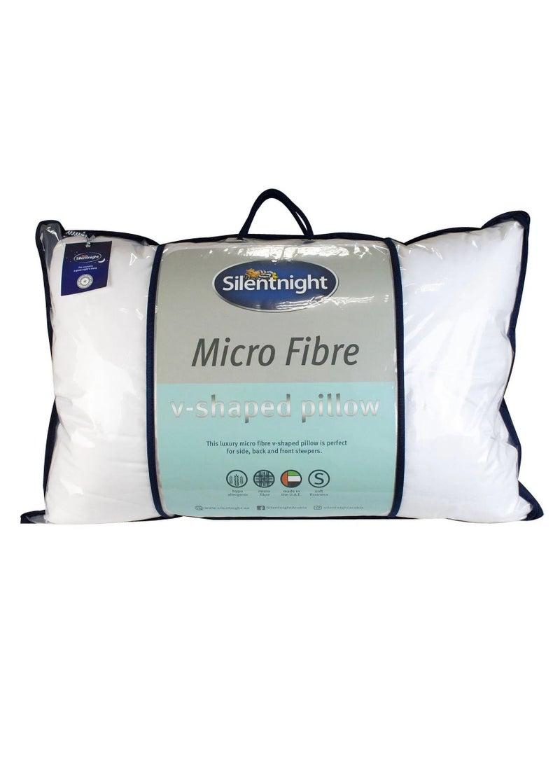 Micro Fibre V-Shaped Support Neck Pillow