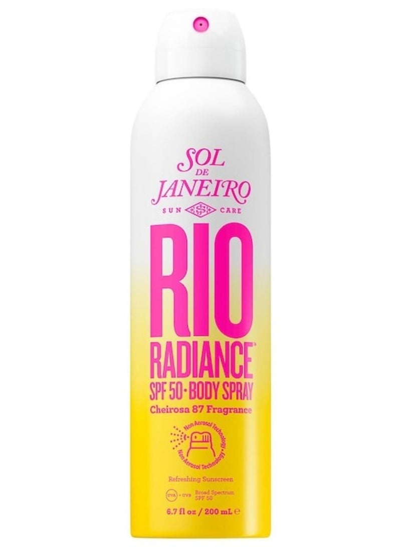 Sol de Janeiro Rio Radiance™ SPF 50 Body Spray Sunscreen with Niacinamide 6.7 fl.oz / 200 ml