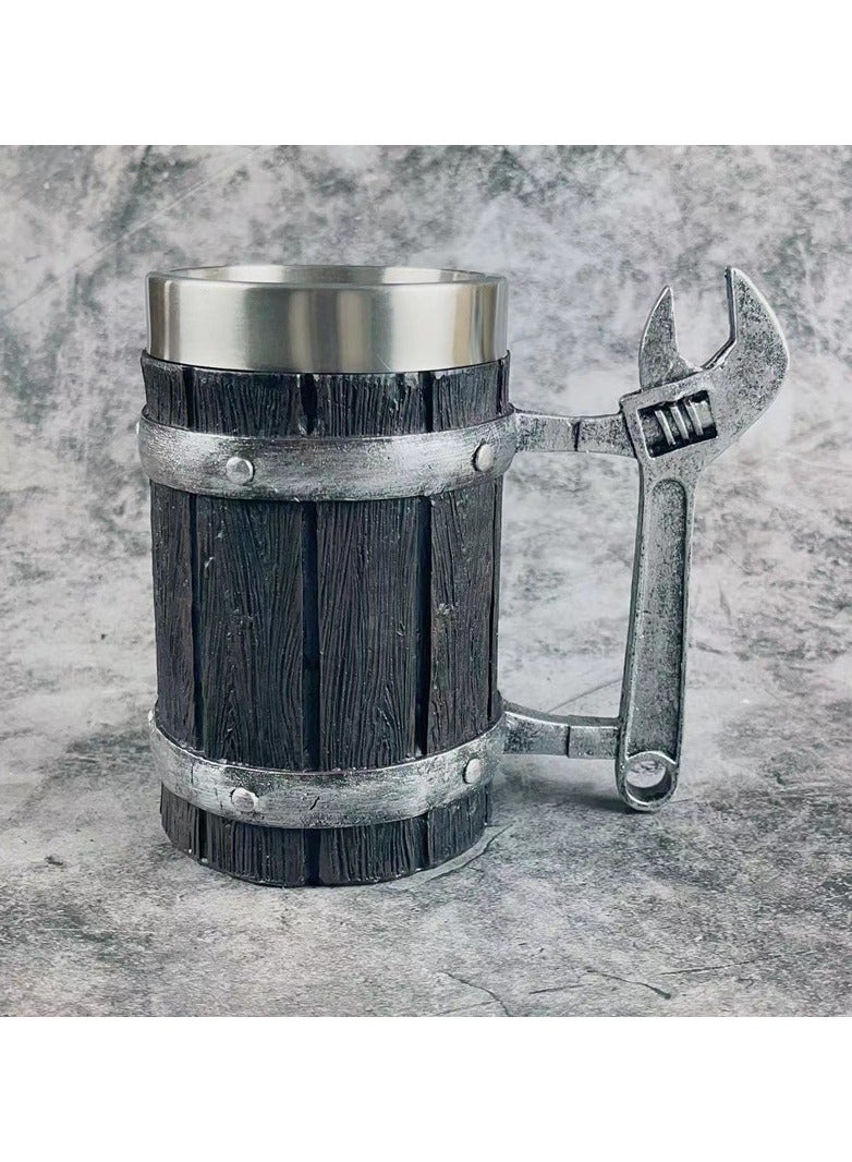 Cup Stainless Steel Hammer Beer Mug