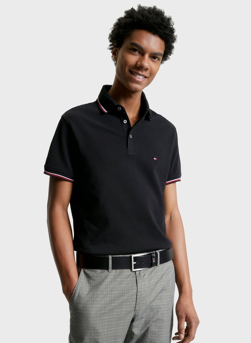 1985 Tipped Slim Fit Polo