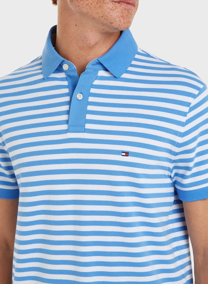 Striped Polo