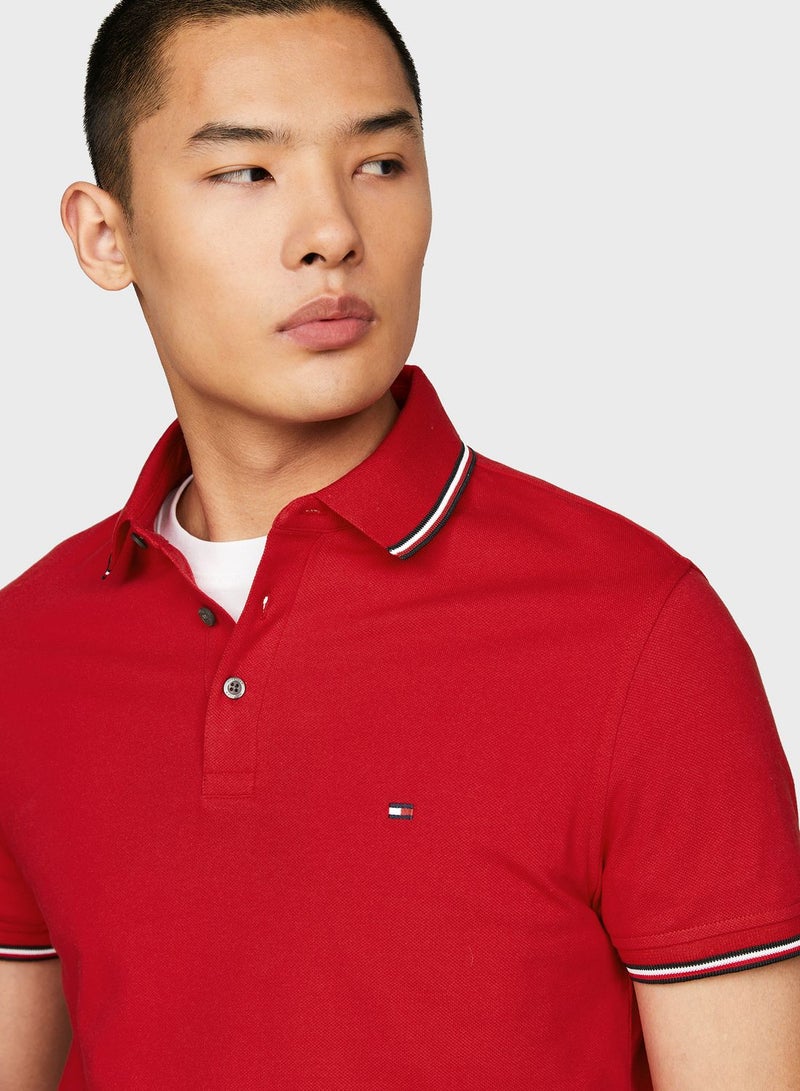 1985 Tipped Slim Fit Polo