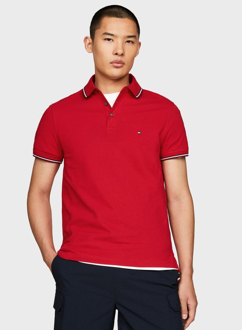 1985 Tipped Slim Fit Polo