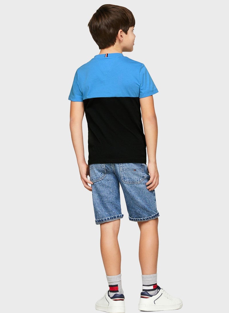 Youth Color Block T-Shirt