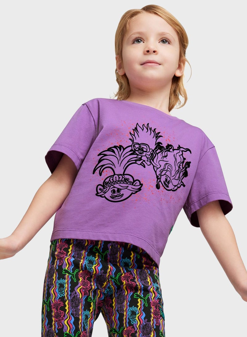Kids Trolls Graphic T-Shirt