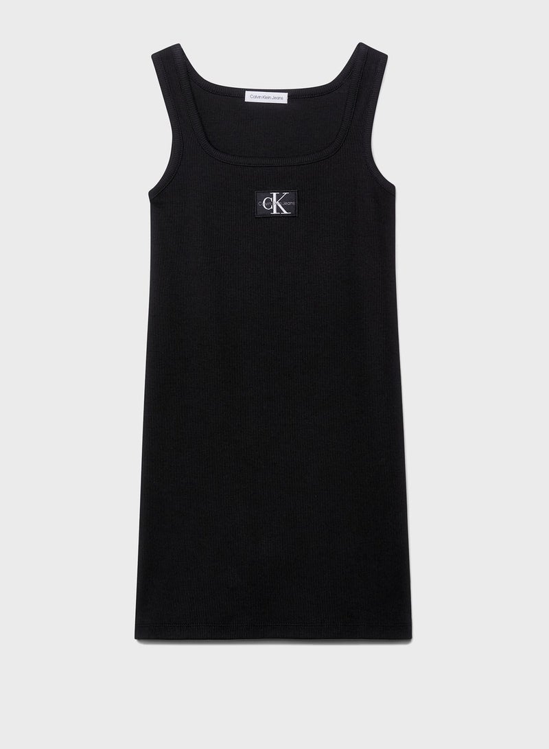 Kids Logo Tank Dress