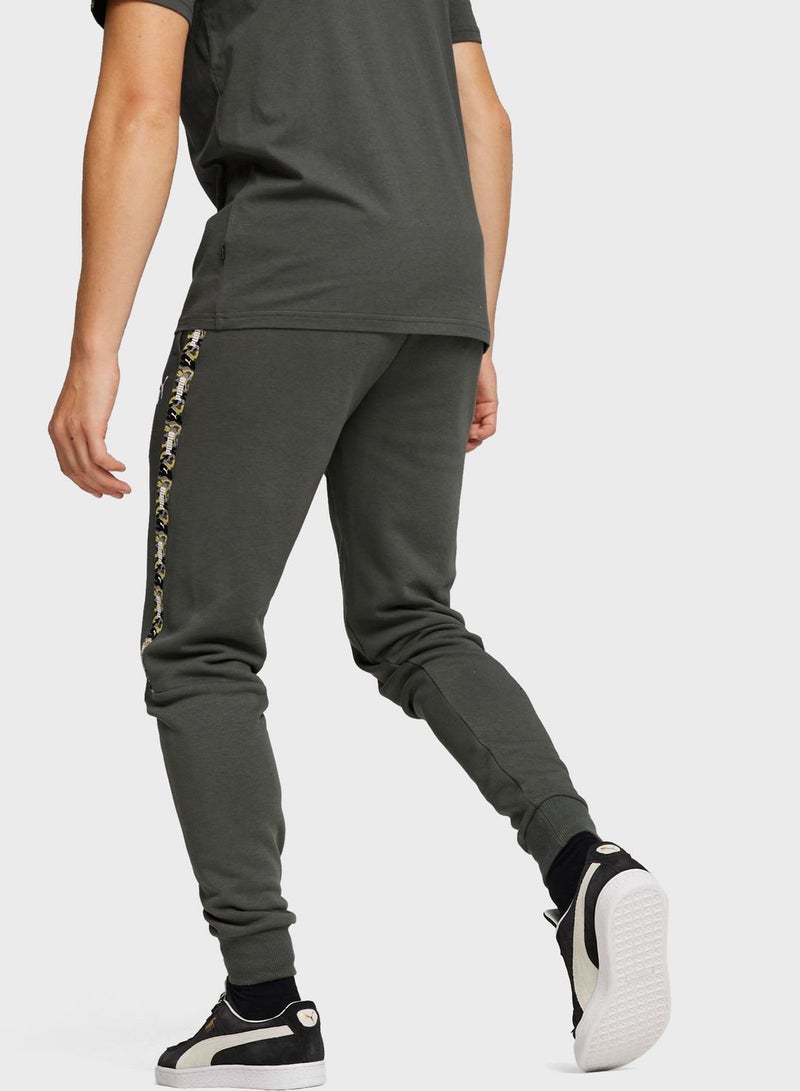 Essential Tape Camo Sweatpants