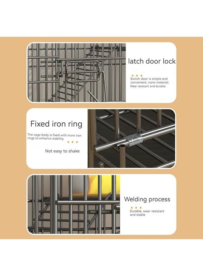 Four Layer Folding Luxury Pet Cage