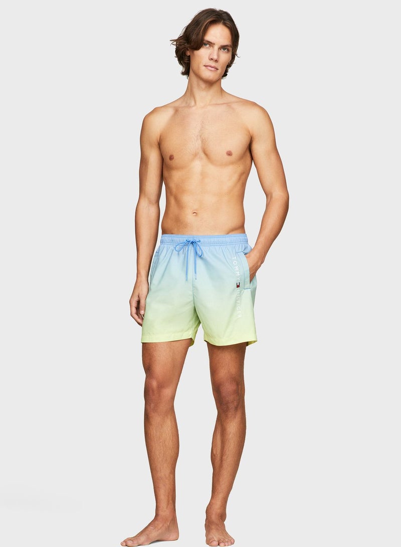 Medium Tie Dye Swim Shorts