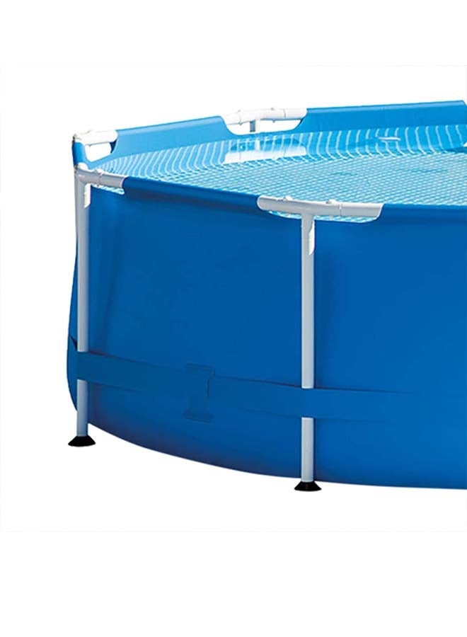 Intex 28200EH 10 Foot x 30 Inch 4 Person Outdoor Metal Frame Above Ground Round Swimming Pool with Easy Set-Up (Pump Not Included)