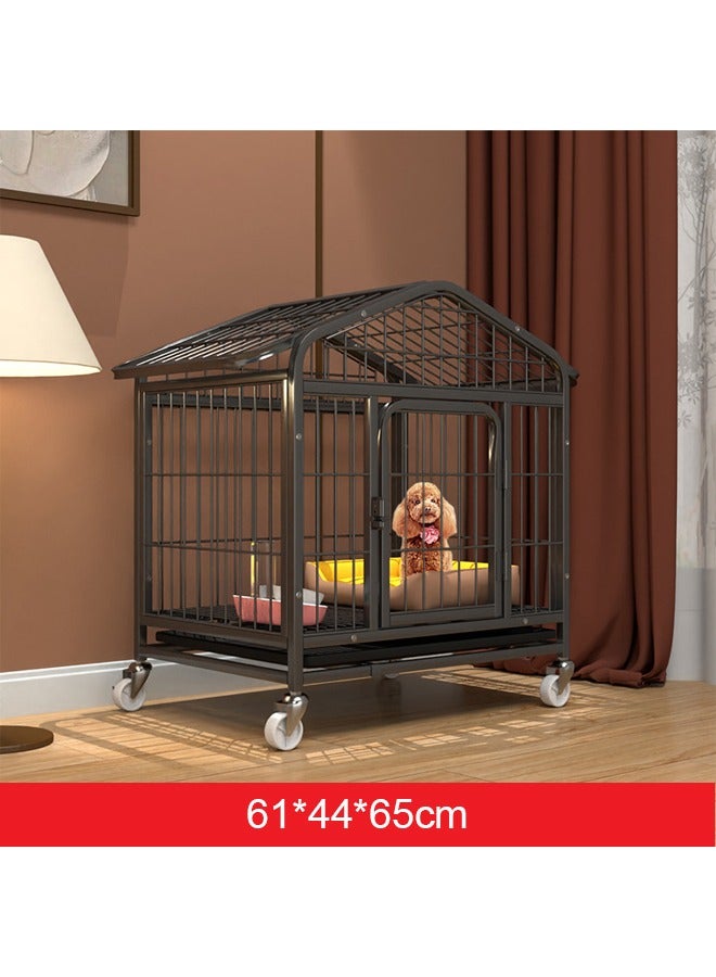 Movable and Durable Pet Cage with Wheels