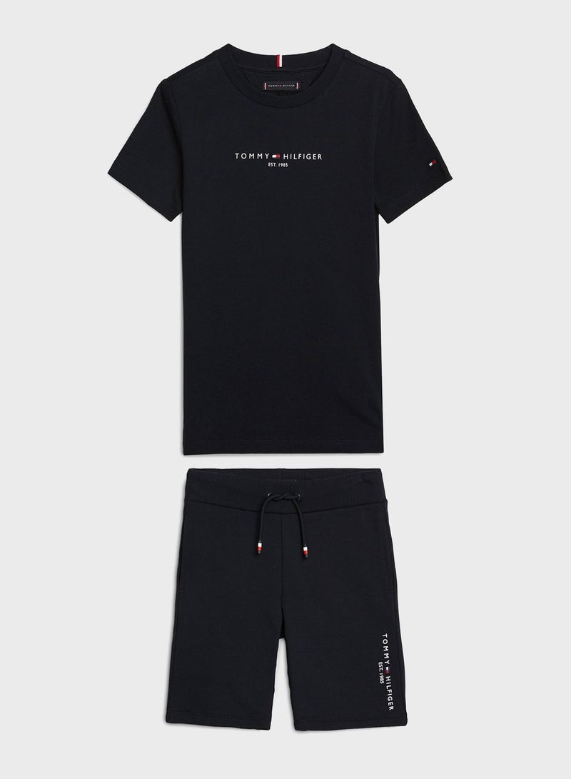 Kids Essential T-Shirt & Shorts Set