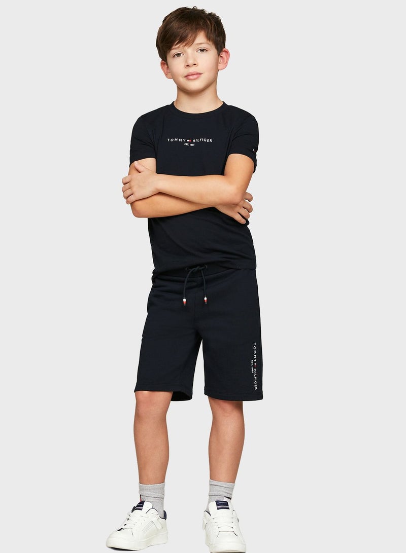 Kids Essential T-Shirt & Shorts Set