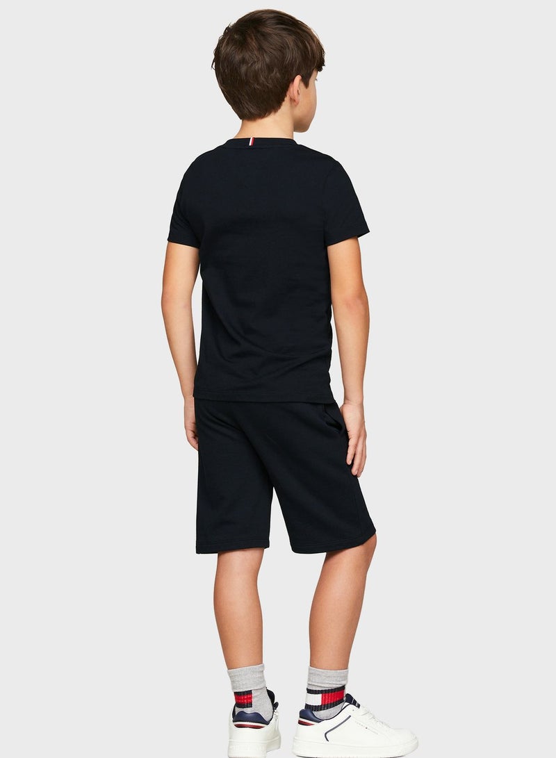 Youth Essential T-Shirt & Shorts Set