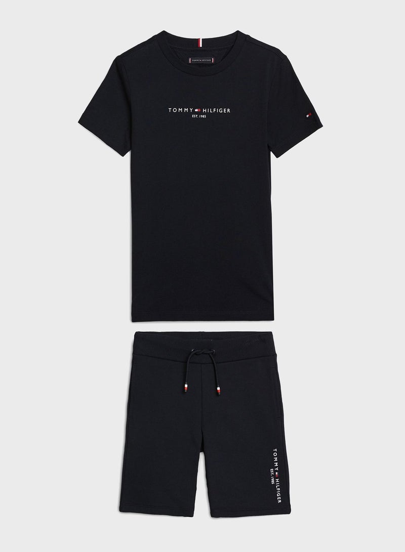 Youth Essential T-Shirt & Shorts Set