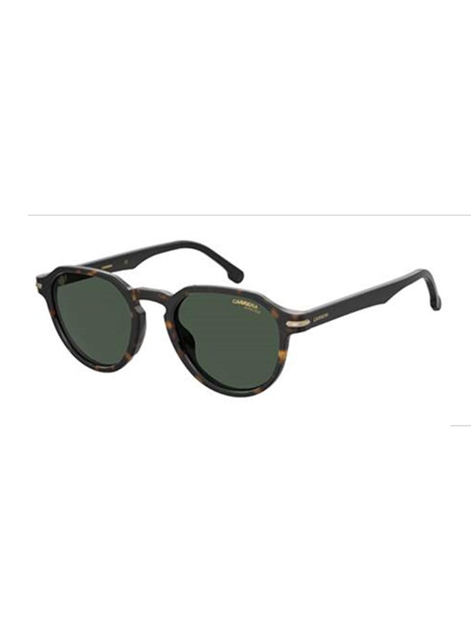 Unisex UV Protection Round Sunglasses - CARRERA 314/S GREEN 50 Lens Size: 50 Mm Green