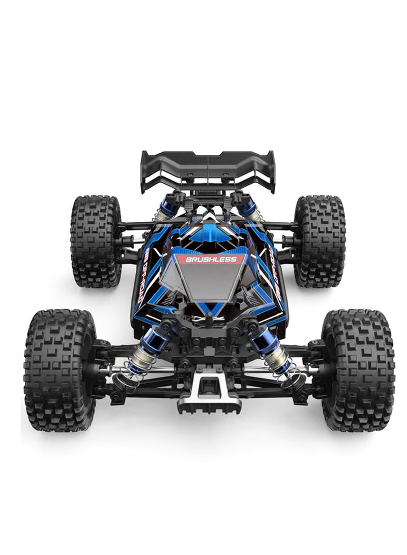 MJX Hyper GO 16207, 62KM/H Remote Control Car with Brushless Motor, RC Buggy Gifts for Adults,Top Speed 4WD 1:16 RC Truck with 3S Battery,Gift for Boy (RTR)