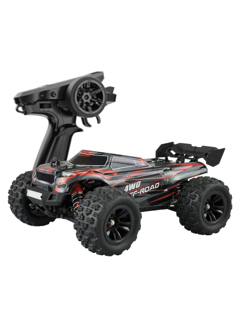 MJX – Brushless RC Hobby GradeTruck | High Speed, 2.4Ghz Remote Control | 1:16 Scale Radio Controlled Off-roader Electronic Monster R/C Truck | RTR, All Terrain - Black