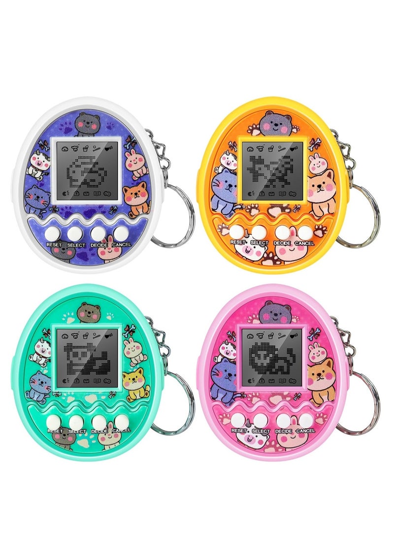 Virtual Electronic Pets Video Game Party Favors for Kids Video Game Keychain Video Game Party Supplies