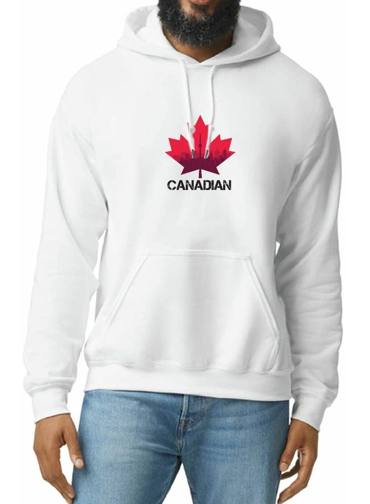 Canada Hoodies for Both Men and Women - Soft Cotton Pullover - Long Sleeve with Drawstring and Kangaroo Pockets - Perfect for Travel - Unisex Canadian Hoodie