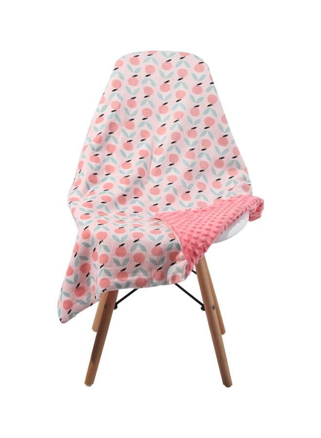 Fruit Printed Baby Dotted Blanket