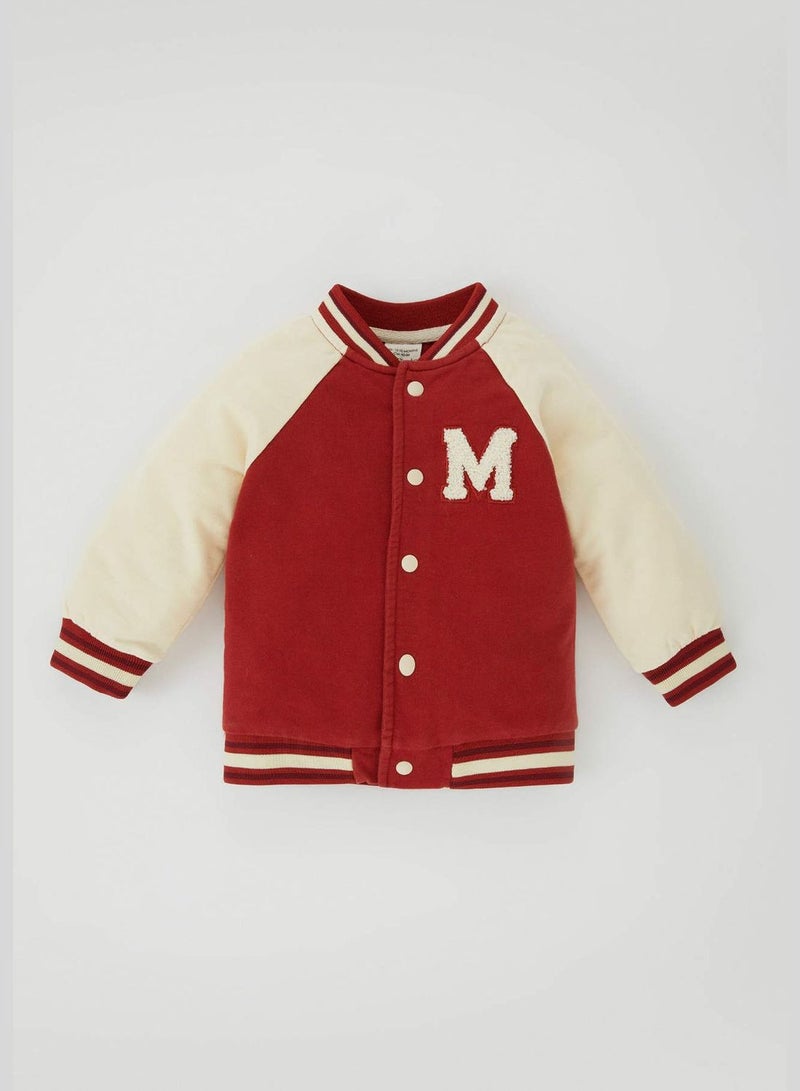 BabyGirl Bomber Long Sleeve Knitted Cardigan