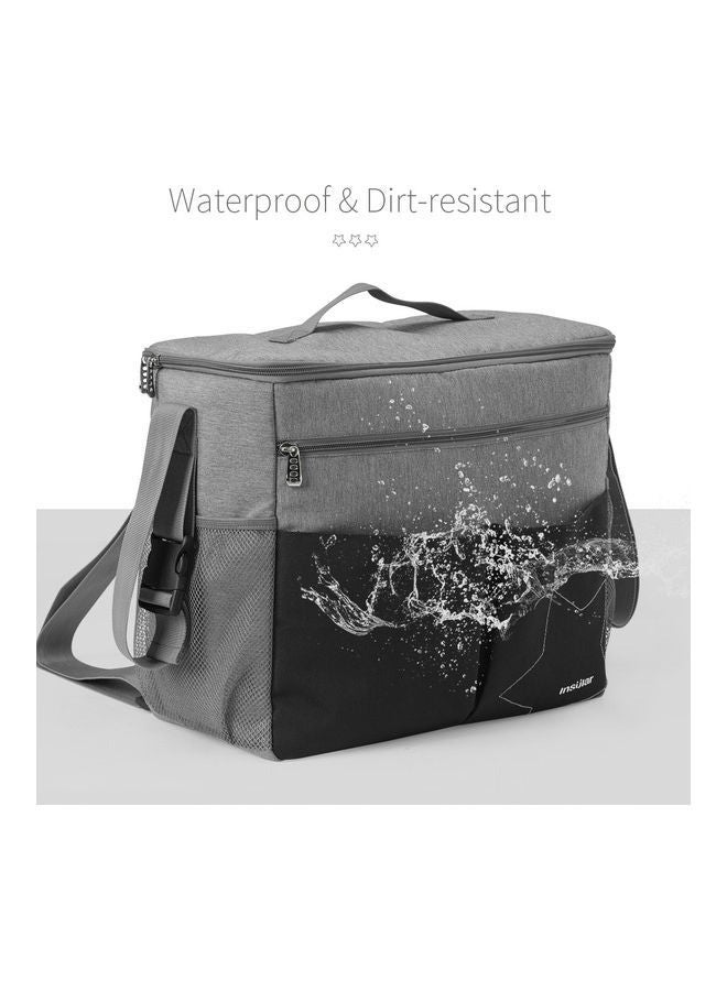 Multi-Functional Waterproof Large Capacity Diaper Bag with Stroller Strap