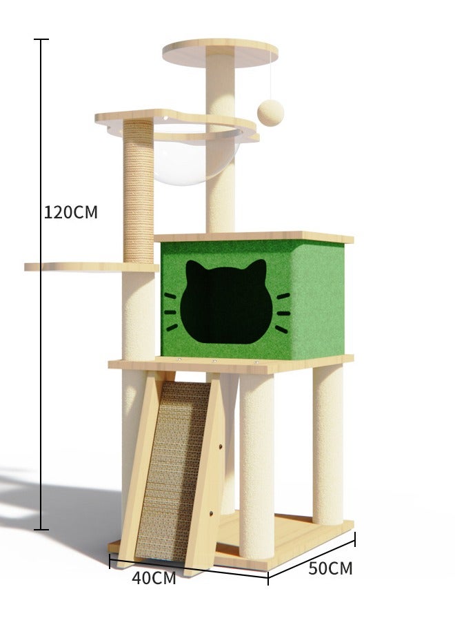 Cat Tree Tower Scratching Post Scratcher Cats Condo House Bed Furniture