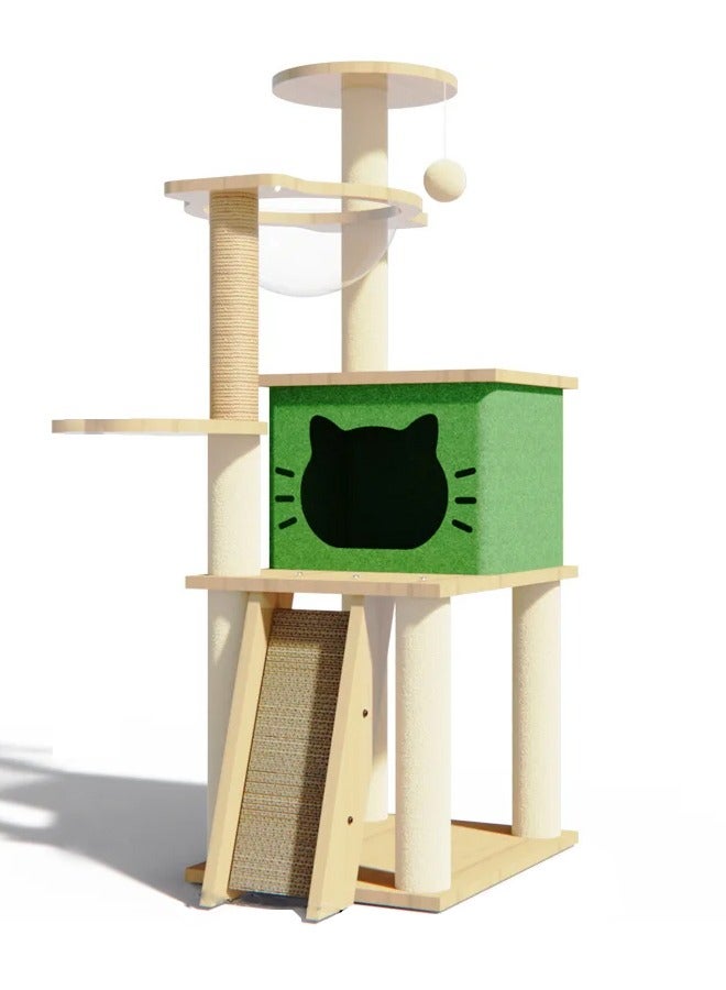 Cat Tree Tower Scratching Post Scratcher Cats Condo House Bed Furniture