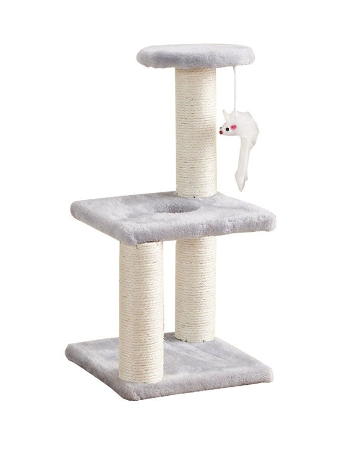 Multi-Level Kitten Play Tree with Scratching Post and Ladder