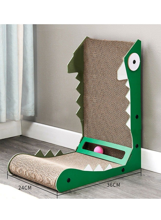2 in 1 Corrugated Durable Cat Scratching Pad & Lounge