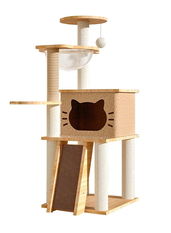 Cat Tree Tower Scratching Post Scratcher Cats Condo House Bed Furniture
