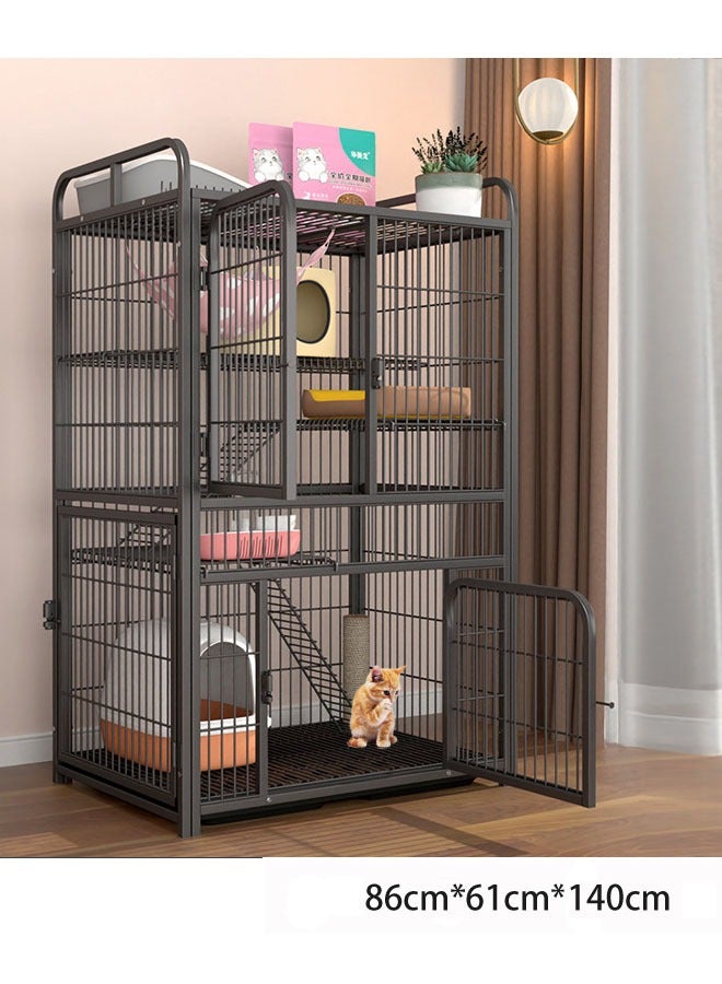 Stackable Heavy Duty Luxury Foldable Pet Cage with Door