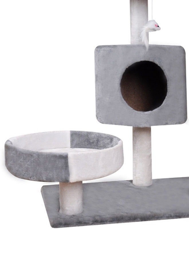 Multi-Level Kitten Play Tree with Scratching Post and Ladder