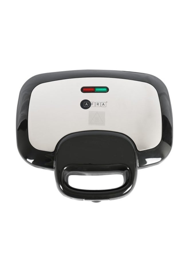 AFRA Grill and Sandwich Maker, Non-Stick Surface, 2 Slice Slots, Black, Stainless Steel, 700W, G-Mark, ESMA, RoHS, CB, AF-20700TOSS, 2 years warranty 700 W AF-20700TOSS Black
