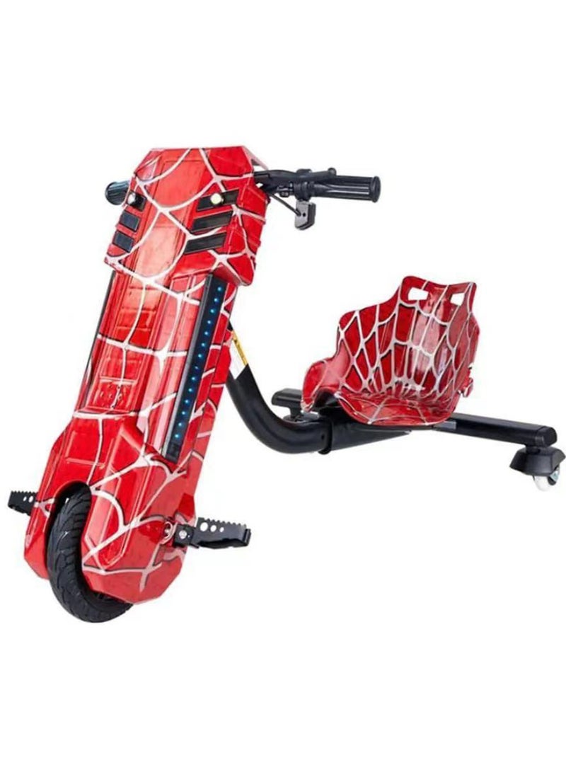 36V Electric Drifting Car Drift Scooter For Kids 3-Wheel Toys Scooter Red Spider